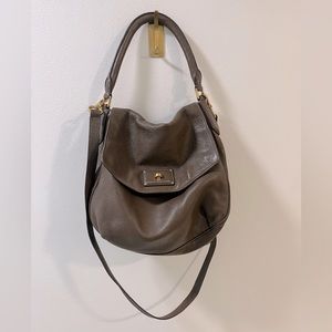 Marc Jacobs brown leather tote/shoulder bag